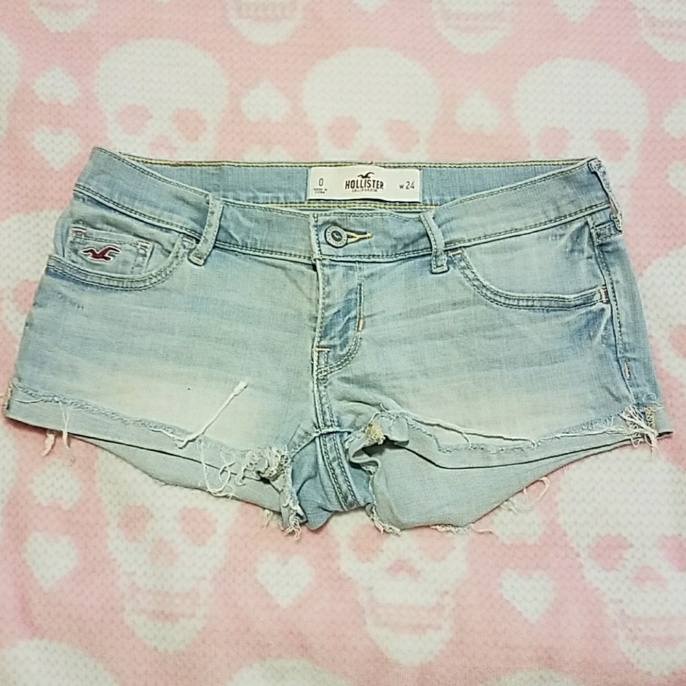 Hollister jean shorts